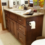 Main Bathroom Cabinets Image