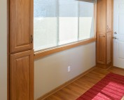 Breezeway Cabinets Around Window