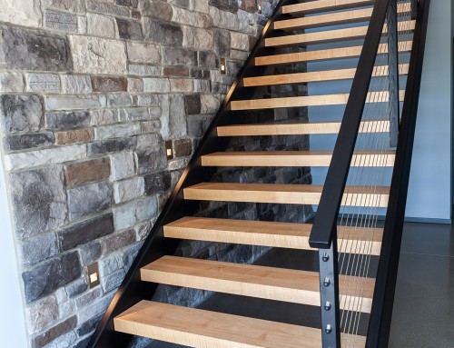 Modern Maple Stairs