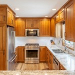 Quartered White Oak Kitchen Close